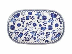Darcy Oval Platter 37x23cm Floral Gift Boxed