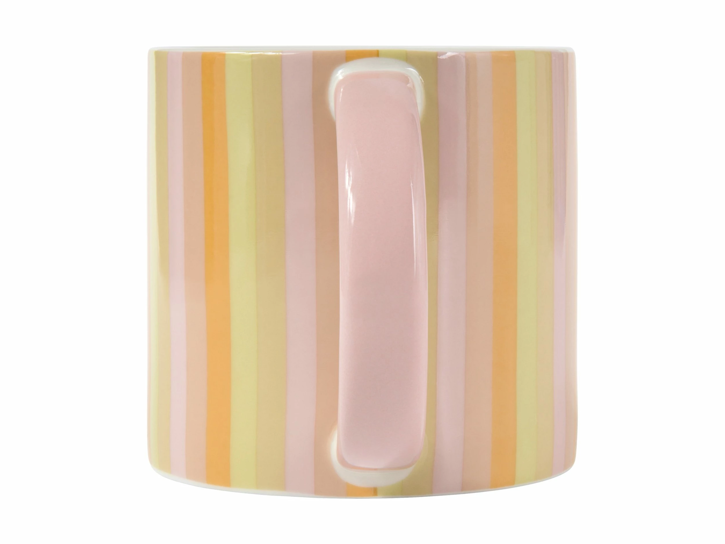 Power Pop Stripes Mug 400ML Rose 4 Power Pop Stripes Mug 400ML Rose - Image 2