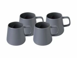 Blend Sala Mug 375ML Set Of 4 Charcoal Gift Boxed -Dinnerware shop DI0422 A1