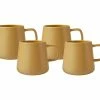 Blend Sala Mug 375ML Set Of 4 Mustard Gift Boxed 1 Blend Sala Mug 375ML Set Of 4 Mustard Gift Boxed -Dinnerware shop DI0425