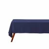Cotton Classics Rectangle Tablecloth 230x150cm Navy -Dinnerware shop GX0725