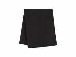 Cotton Classics Rectangle Tablecloth 300x150cm Black 7 Cotton Classics Rectangle Tablecloth 300x150cm Black -Dinnerware shop GX0731 FOLD