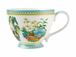 Gabby Malpas Jardin Footed Cup 400ML Orchid Gift Boxed