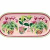 Gabby Malpas Jardin Platter 25x11.5cm Cyclamen Gift Boxed 2 Gabby Malpas Jardin Platter 25x11.5cm Cyclamen Gift Boxed -Dinnerware shop HV0394