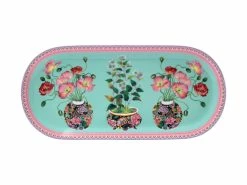Gabby Malpas Jardin Platter 25x11.5cm Poppy Gift Boxed