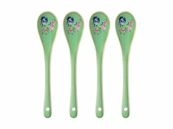 Gabby Malpas Jardin Teaspoon Set Of 4 Camelia Gift Boxed