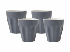 Blend Sala Espresso Cup 100ML Set Of 4 Charcoal Gift Boxed