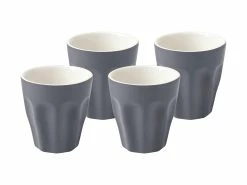 Blend Sala Espresso Cup 100ML Set Of 4 Charcoal Gift Boxed -Dinnerware shop IB0007 A1