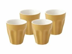 Blend Sala Espresso Cup 100ML Set Of 4 Mustard Gift Boxed -Dinnerware shop IB0010 A1