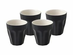 Blend Sala Espresso Cup 100ML Set Of 4 Black Gift Boxed -Dinnerware shop IB0011 A1