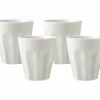 Blend Sala Latte Cup 265ML Set Of 4 White Gift Boxed
