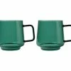 Blend Sala Glass Mug 400ML Set Of 2 Forest Gift Boxed 1 Blend Sala Glass Mug 400ML Set Of 2 Forest Gift Boxed -Dinnerware shop LQ0094
