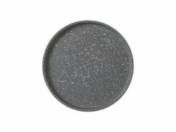 Livvi Terrazzo Round Serving Tray 36cm Charcoal Gift Boxed