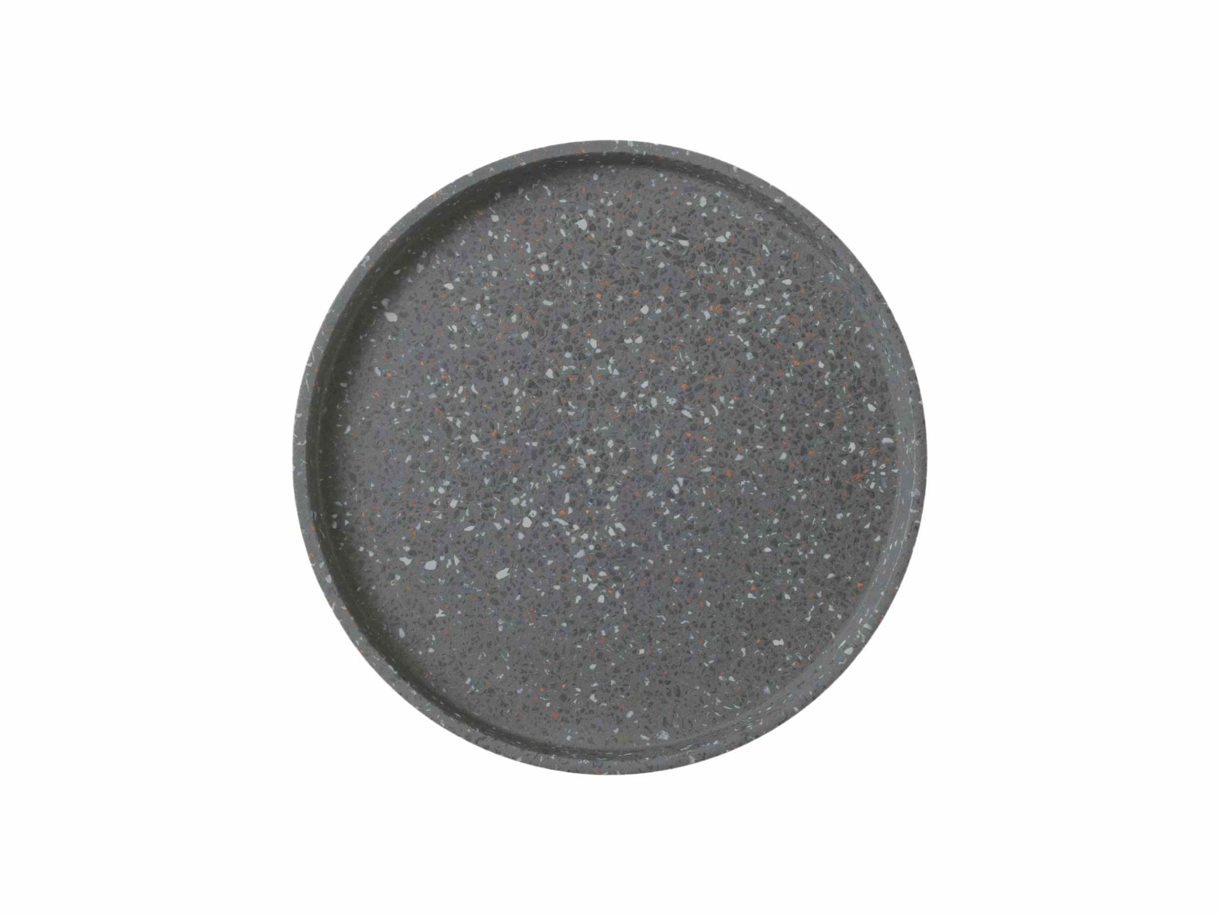 Livvi Terrazzo Round Serving Tray 36cm Charcoal Gift Boxed 3 Livvi Terrazzo Round Serving Tray 36cm Charcoal Gift Boxed