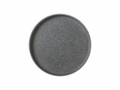 Livvi Terrazzo Round Serving Tray 26cm Charcoal Gift Boxed