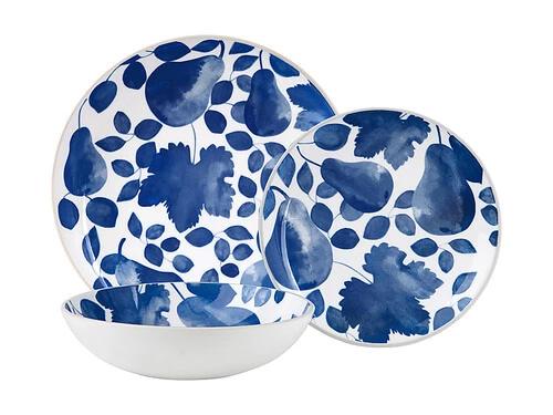 Giverny Dinner Set 12pc Blue Gift Boxed 3 Giverny Dinner Set 12pc Blue Gift Boxed