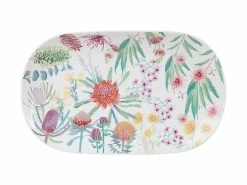 Royal Botanic Gardens Native Blooms Oval Platter 37x23cm Gift Boxed