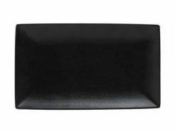 Caviar Black Rectangle Platter 34.5x19.5cm -Dinnerware shop ax0070 5
