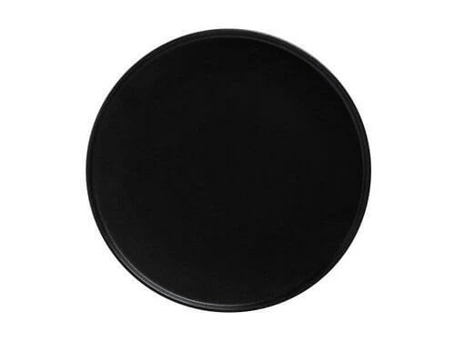 Caviar Black High Rim Plate 24.5cm 3 Caviar Black High Rim Plate 24.5cm
