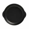Caviar Black Plate With Handle 15.5x17cm -Dinnerware shop ax0076