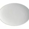 Caviar White Oval Plate 30x22cm -Dinnerware shop ax0244