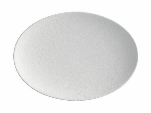 Caviar White Oval Plate 30x22cm 3 Caviar White Oval Plate 30x22cm