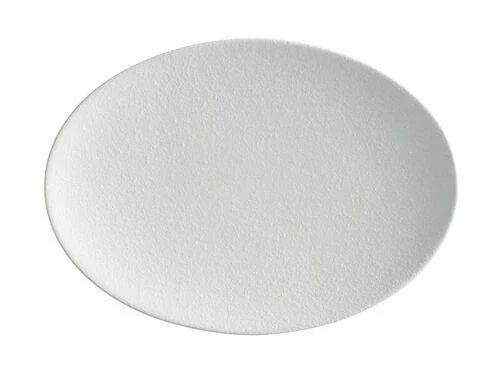 Caviar White Oval Plate 30x22cm 4 Caviar White Oval Plate 30x22cm - Image 2