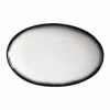 Caviar Granite Oval Plate 25x16cm -Dinnerware shop ax0259