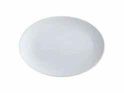 White Basics Oval Plate 35x25cm