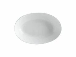 White Basics Oval Bowl 25x17cm