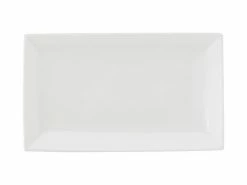White Basics Rectangular Platter 27x16cm