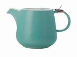 Tint Teapot 600ML Aqua