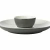 Mezze Chip & Dip 30cm Charcoal Gift Boxed 2 Mezze Chip & Dip 30cm Charcoal Gift Boxed -Dinnerware shop ay0577