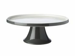 Mezze Cake Stand 30cm Charcoal Gift Boxed