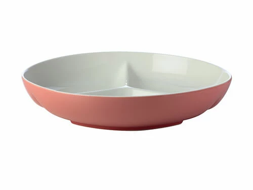 Mezze Divided Platter 32cm Coral Gift Boxed 3 Mezze Divided Platter 32cm Coral Gift Boxed