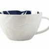 Andalusia Jumbo Mug 540ML Leaf Blue 2 Andalusia Jumbo Mug 540ML Leaf Blue -Dinnerware shop bi0628