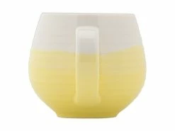 Illusion Snug Mug 400ML Lemon -Dinnerware shop di0411 handle