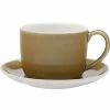 Artisan Cup & Saucer 280ML Turmeric -Dinnerware shop dq0084