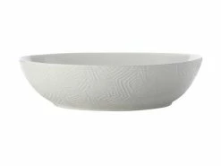 Dune Oval Serving Bowl 32x27cm White Gift Boxed