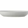 Dune Oval Serving Bowl 42x27cm White Gift Boxed -Dinnerware shop dr0413
