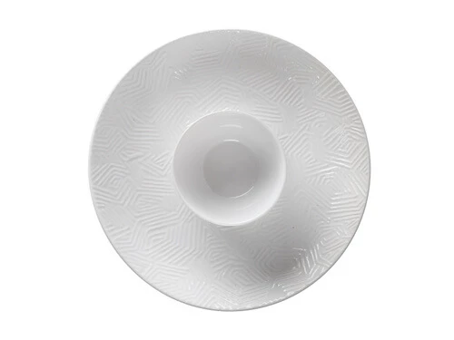 Dune Chip & Dip 30cm White Gift Boxed 3 Dune Chip & Dip 30cm White Gift Boxed