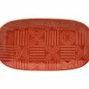 Arc Oblong Platter 33x18cm Terracotta Gift Boxed -Dinnerware shop dr0457
