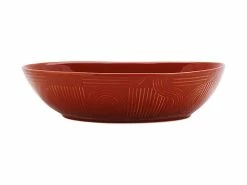 Arc Oval Serving Bowl 32x27cm Terracotta Gift Boxed