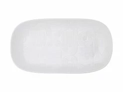 Arc Oblong Platter 33x18cm White Gift Boxed