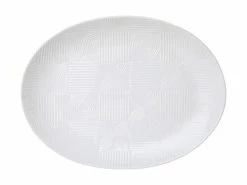 Arc Oval Platter 36x27cm White Gift Boxed