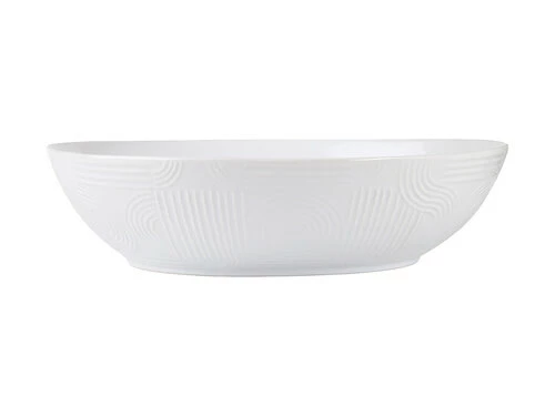 Arc Oval Serving Bowl 32x27cm White Gift Boxed 3 Arc Oval Serving Bowl 32x27cm White Gift Boxed
