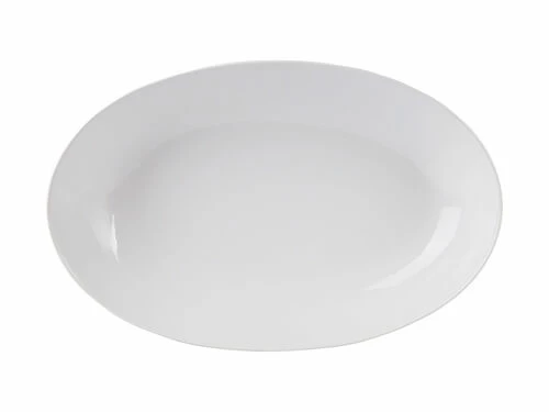 Arc Oval Serving Bowl 42x27cm White Gift Boxed 4 Arc Oval Serving Bowl 42x27cm White Gift Boxed - Image 2