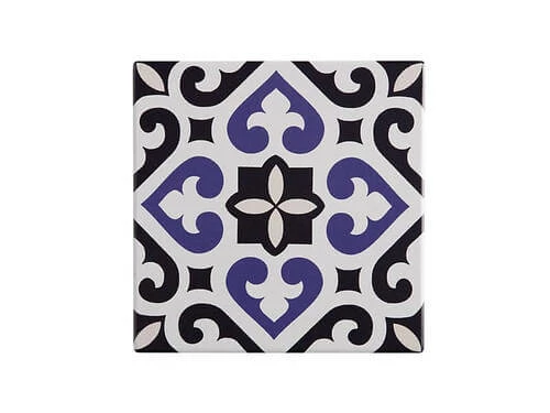 Medina Ceramic Square Tile Trivet Azrou 15cm 5 Medina Ceramic Square Tile Trivet Azrou 15cm - Image 3