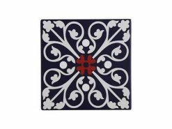 Medina Ceramic Square Tile Trivet Fes 15cm -Dinnerware shop du0069 1