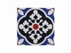 Medina Ceramic Square Tile Trivet Tiznit 15cm